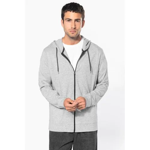 Veste coton légère à capuche 2 Veste coton légère à capuche