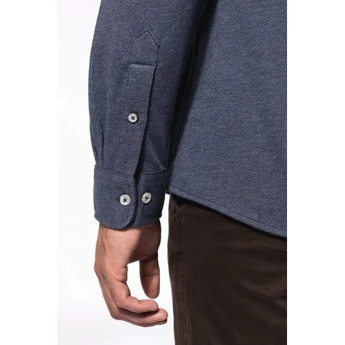 Chemise jacquard manches longues 7 Chemise jacquard manches longues