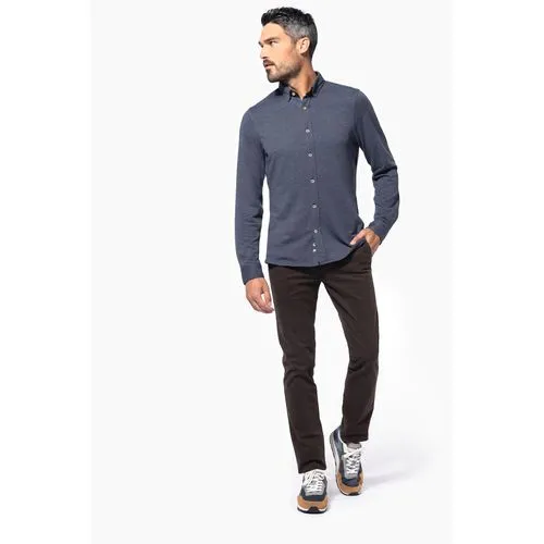 Chemise jacquard manches longues 4 Chemise jacquard manches longues