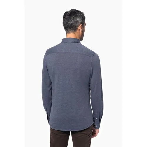 Chemise jacquard manches longues 2 Chemise jacquard manches longues