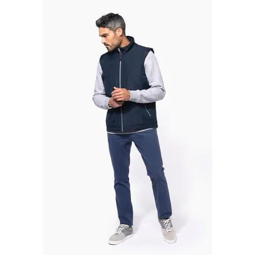 Bodywarmer doublé polaire homme