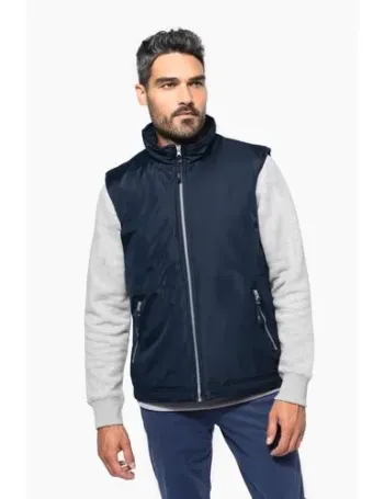 Bodywarmer doublé polaire homme