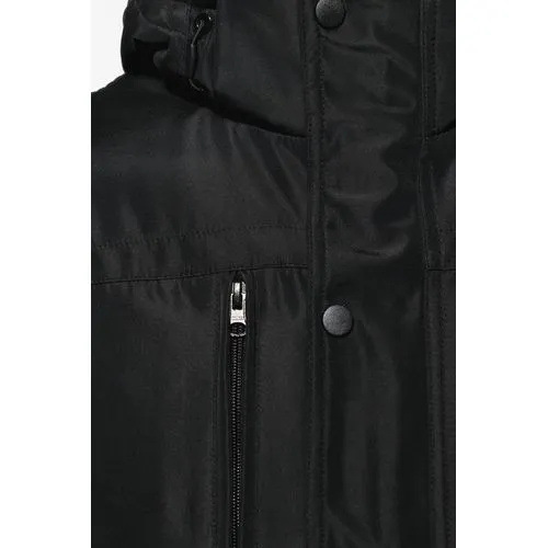 Parka avec capuche amovible homme