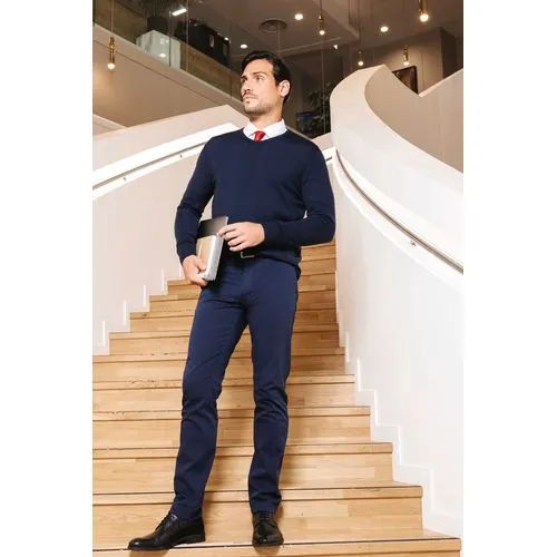 Pull Mérinos col V homme 14 Pull Mérinos col V homme