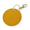 Porte-clés rond moutarde 1 Porte-clés rond