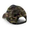 Casquette 5 panneaux avec patch amovible