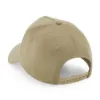 Casquette 5 panneaux avec patch amovible sable 2 Casquette 5 panneaux avec patch amovible