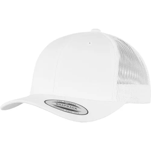 Casquette retro trucker blanc 3 Casquette retro trucker