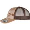 Casquette retro trucker multicam camouflage noir 4 Casquette retro trucker multicam