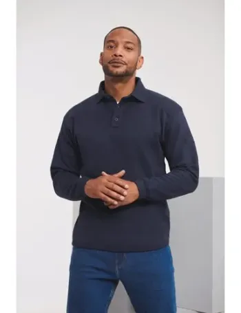 Sweat-shirt Heavy Duty col polo