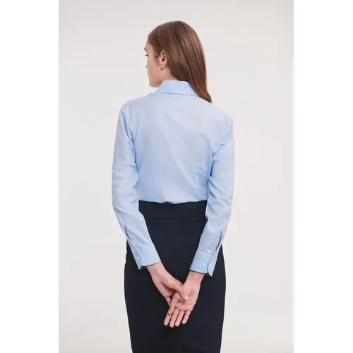 Chemise femme manches longues Oxford