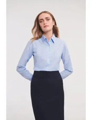 Chemise femme manches longues Oxford