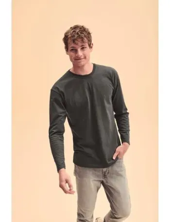 T-shirt homme manches longues Valueweight (61-038-0)