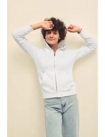 Veste femme molleton zippée Premium (62-116-0) 1 Veste femme molleton zippée Premium (62-116-0)