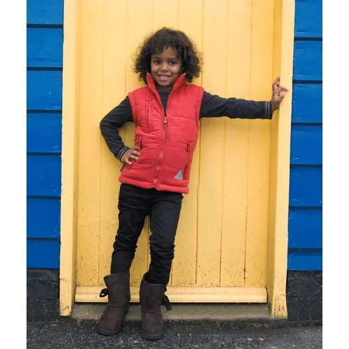 Bodywarmer doublé enfant 1 Bodywarmer doublé enfant