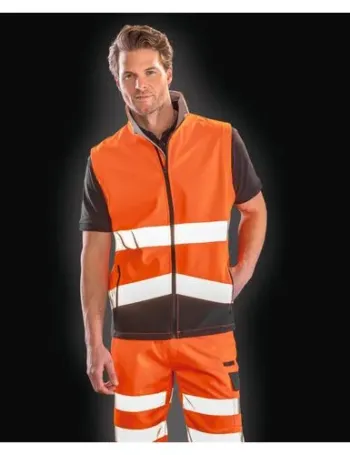 Gilet softshell High Viz 1 Gilet softshell High Viz
