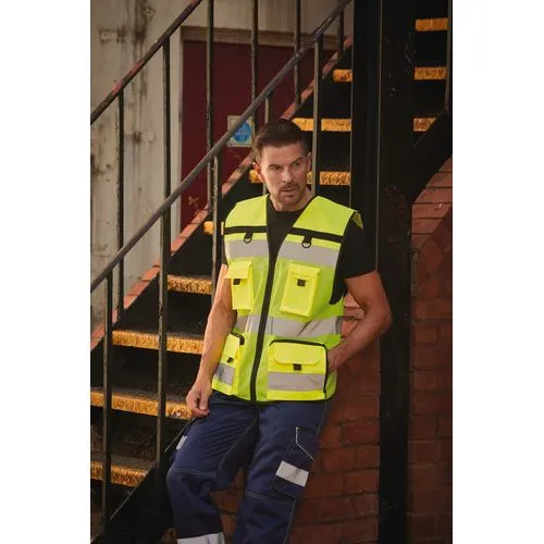 Gilet haute visibilité rip stop 2 Gilet haute visibilité rip stop