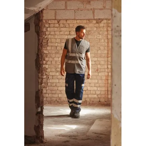 Gilet haute visibilité à maille ajourée recyclée