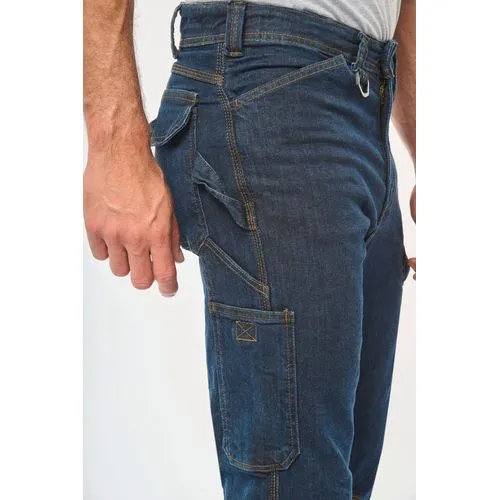 Pantalon Denim multipoches homme