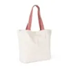Grand sac shopping recyclé rouge 2 Grand sac shopping recyclé
