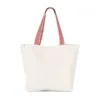 Grand sac shopping recyclé rouge 1 Grand sac shopping recyclé