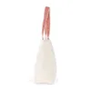 Grand sac shopping recyclé rouge 3 Grand sac shopping recyclé
