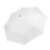 Mini parapluie pliable blanc 1 Mini parapluie pliable