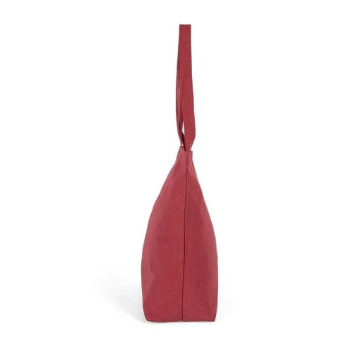 Grand sac shopping K-loop rouge hibiscus 3 Grand sac shopping K-loop