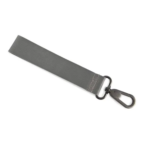 Ruban de personnalisation à crochet Kimood gris souris polyester 1 Ruban de personnalisation à crochet