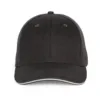 Casquette Baseball avec sandwich – 6 panneaux gris clair 1 Casquette Baseball avec sandwich - 6 panneaux