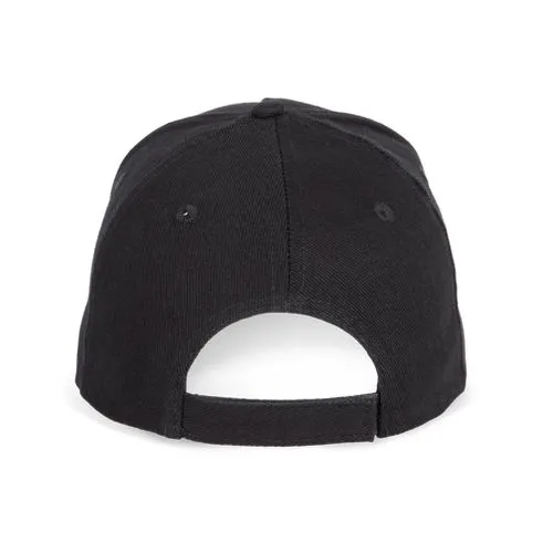 Casquette Baseball – 5 panneaux noir 3 Casquette Baseball - 5 panneaux