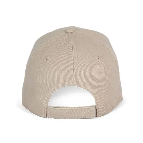 Casquette Baseball – 5 panneaux beige 3 Casquette Baseball - 5 panneaux