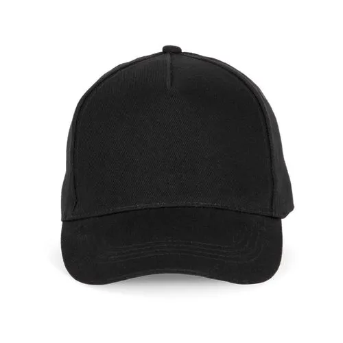 Casquette Baseball – 5 panneaux noir 1 Casquette Baseball - 5 panneaux