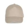Casquette Baseball – 5 panneaux beige 1 Casquette Baseball - 5 panneaux