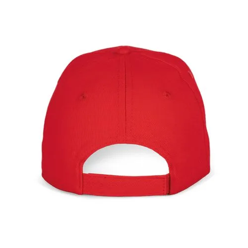 Casquette Baseball – 6 panneaux rouge 3 Casquette Baseball - 6 panneaux