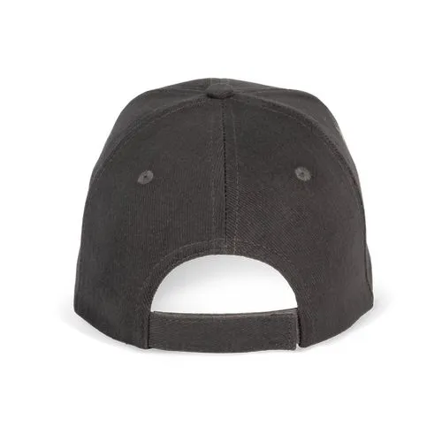 Casquette Baseball – 6 panneaux gris foncé 3 Casquette Baseball - 6 panneaux