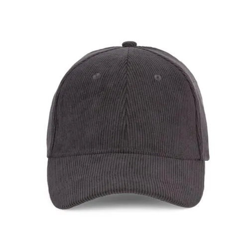 Casquette en velours - 6 panneaux
