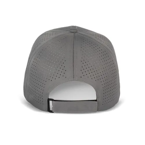 Casquette microperforée – 6 panneaux gris orage 3 Casquette microperforée - 6 panneaux