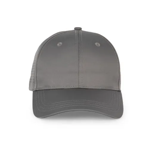Casquette microperforée – 6 panneaux gris orage 1 Casquette microperforée - 6 panneaux