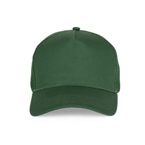 Casquette trucker – 5 panneaux vert forêt 1 Casquette trucker - 5 panneaux