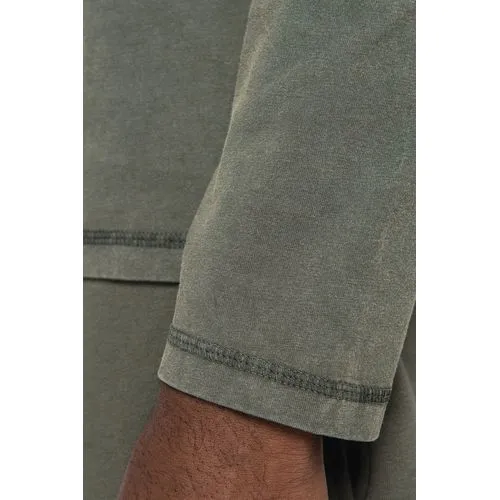 T-shirt écoresponsable raglan manches longues homme