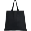 Long sac shopping écoresponsable noir 1 Long sac shopping écoresponsable