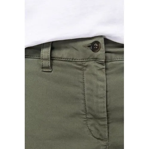 Pantalon cargo écoresponsable délavé femme