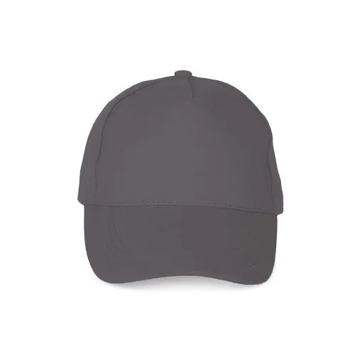 Casquette coton épais – 5 panneaux k-up gris ardoise 260 g/m² coton taille unique 1 Casquette coton épais - 5 panneaux