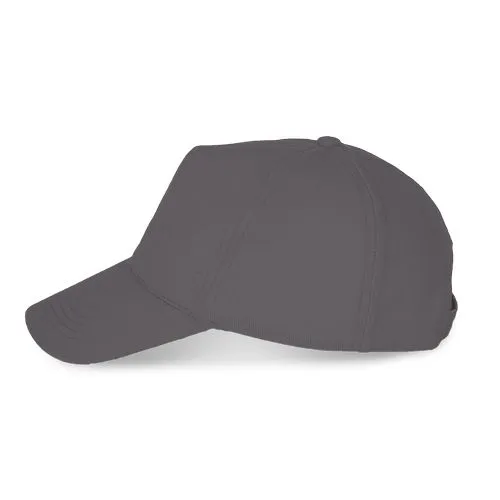 Casquette coton épais – 5 panneaux k-up gris ardoise 260 g/m² coton taille unique 2 Casquette coton épais - 5 panneaux
