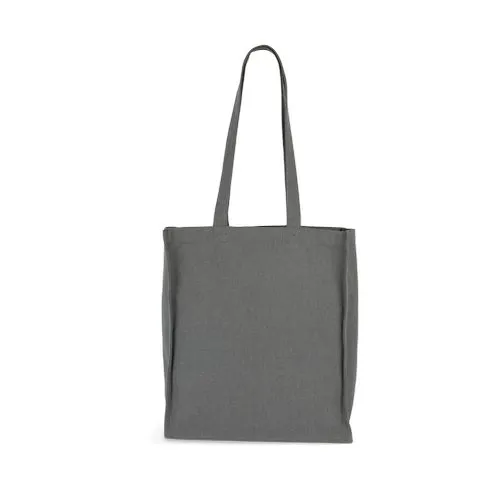 Sac shopping rectangulaire K-loop gris fer 1 Sac shopping rectangulaire K-loop