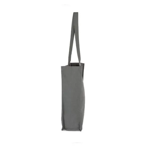 Sac shopping rectangulaire K-loop gris fer 3 Sac shopping rectangulaire K-loop