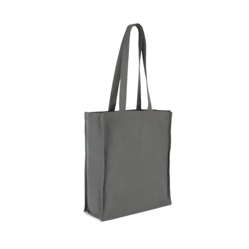 Sac shopping rectangulaire K-loop gris fer 2 Sac shopping rectangulaire K-loop