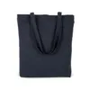 Sac cabas en coton “K-loop project” recyclé bleu marine 1 Sac cabas en coton "K-loop project" recyclé