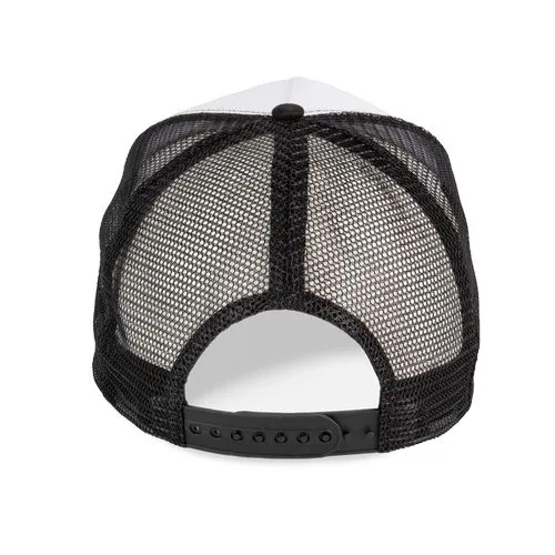 Casquette trucker – 5 panneaux blanc 3 Casquette trucker - 5 panneaux